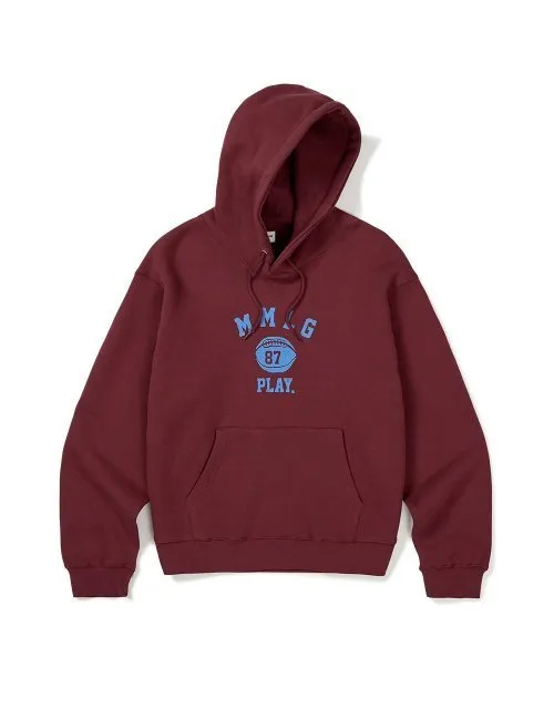 87MM Long Sleeve Cotton Hoodies with Logo - Unisex Street Style