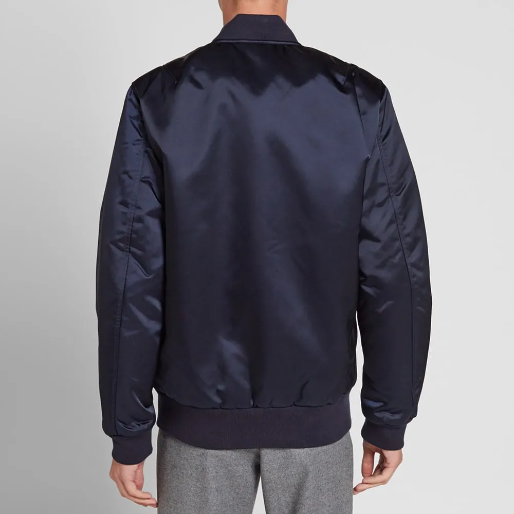 Acne Studios Navy Bomber Jacket