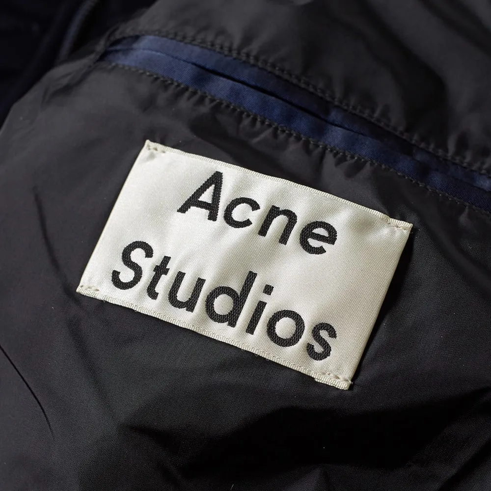 Acne Studios Navy Bomber Jacket