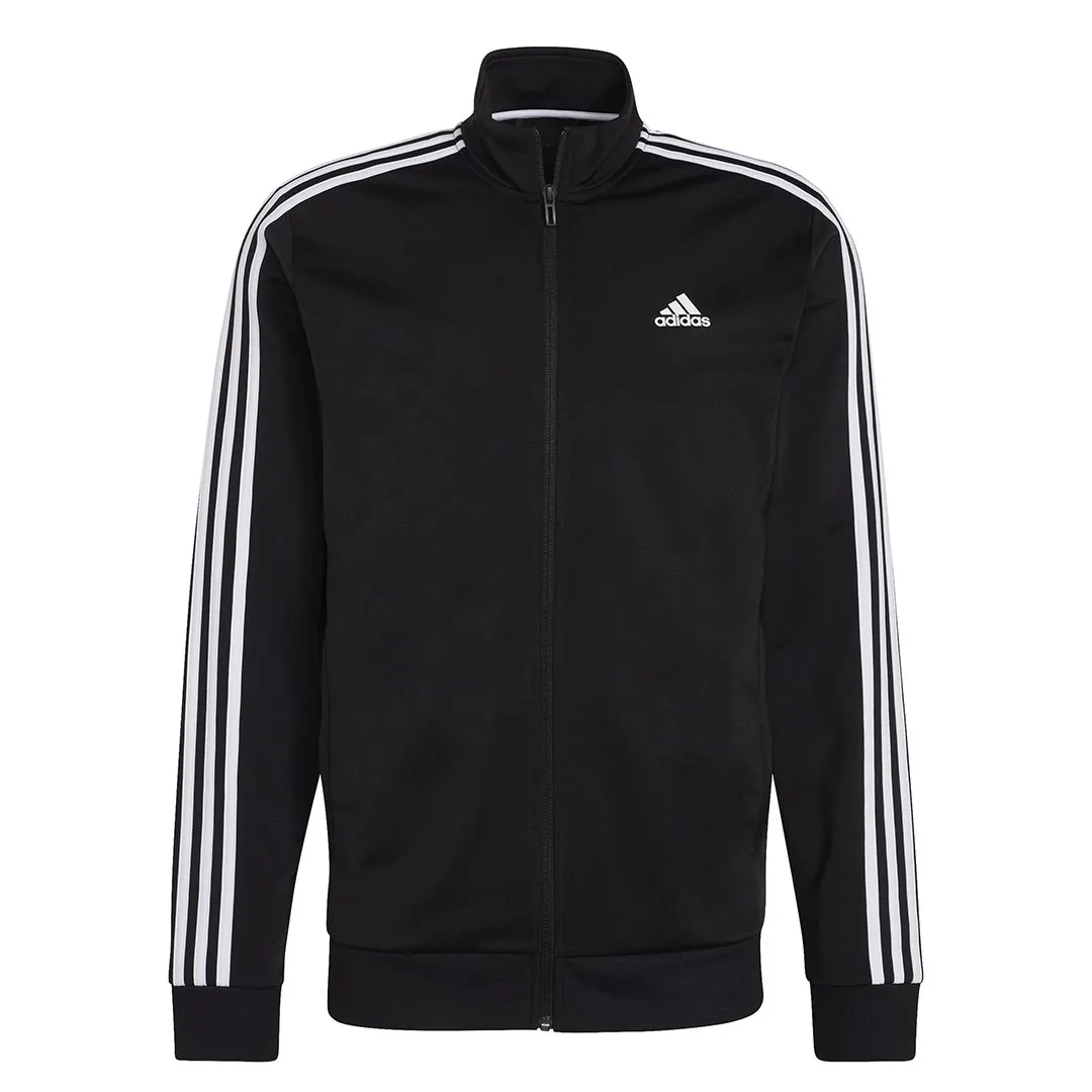 adidas Men's Essentials Warmup Track Jacket with 3 Stripes - H46099