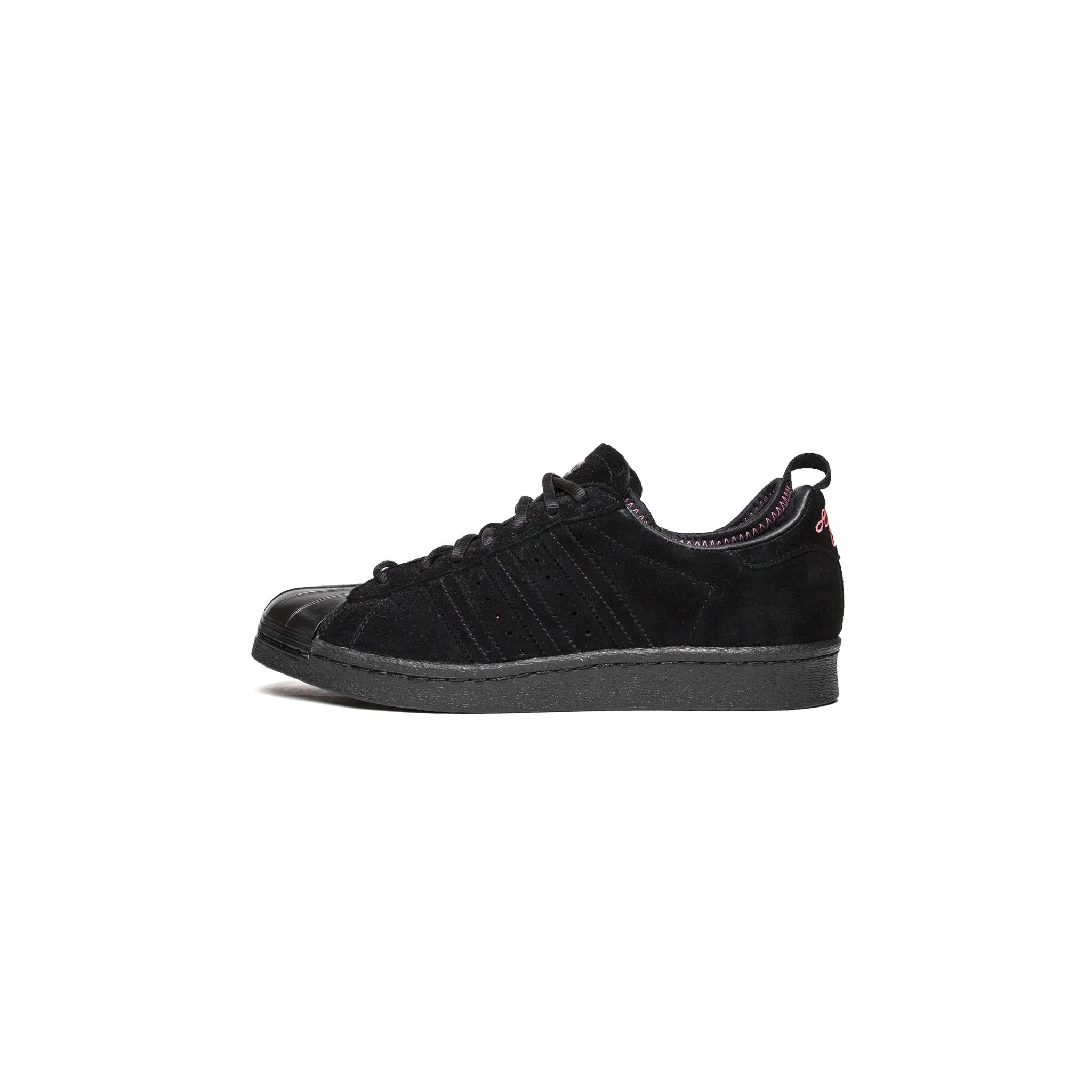 Adidas Superstar 80's in Black, designed in collaboration with Eddie Huang.