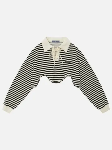 Aelfric Eden Long Sleeve Hoodies & Sweatshirts - Stripes Street Style