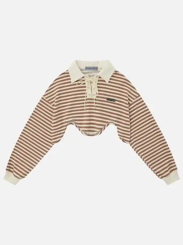 Aelfric Eden Long Sleeve Hoodies & Sweatshirts - Stripes Street Style