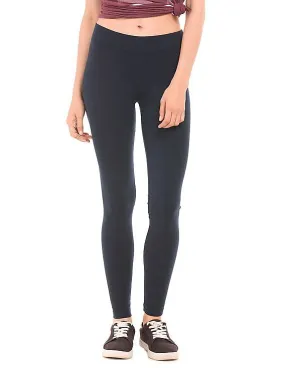 Aeropostale Solid Knit Leggings