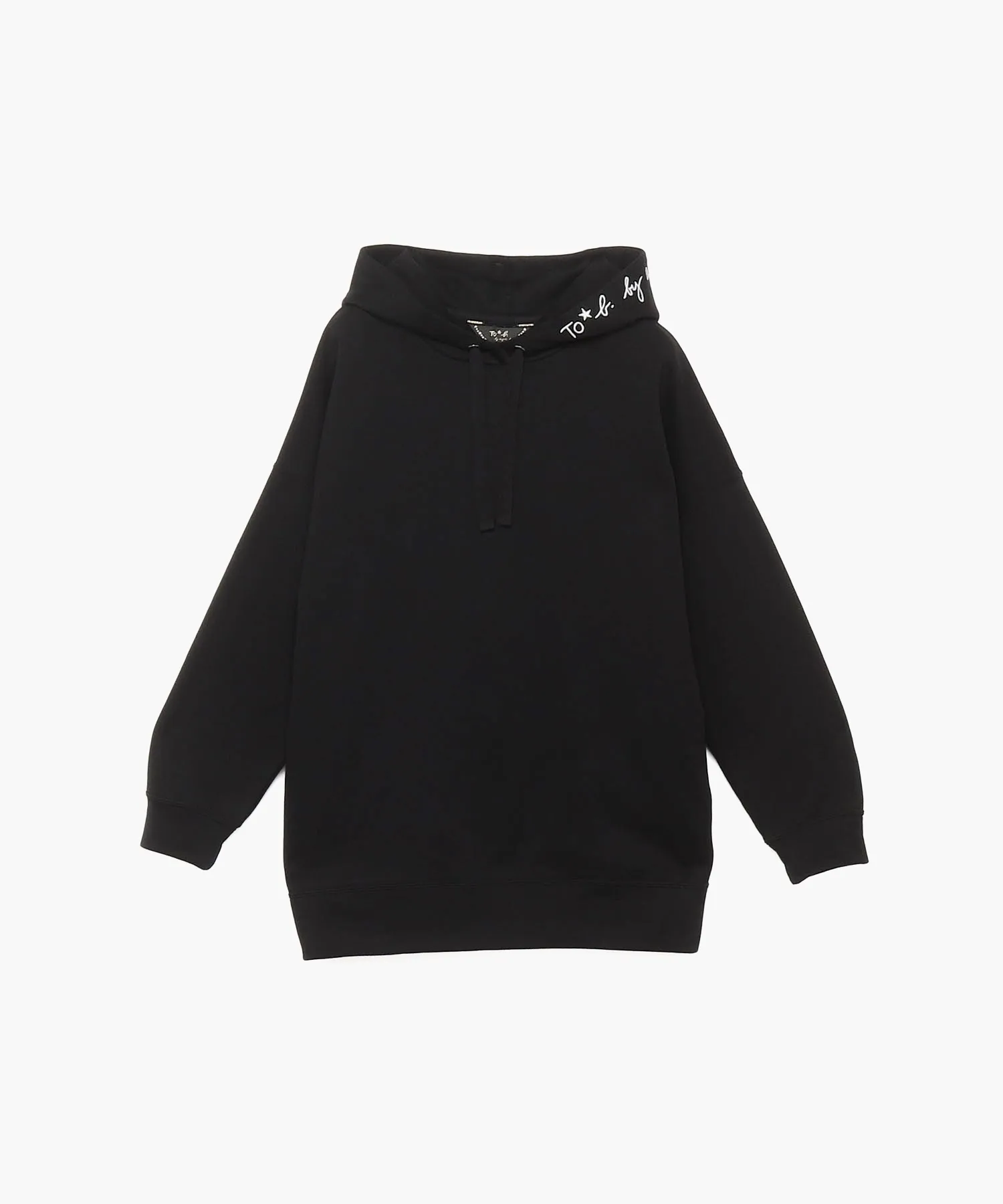 Agnes b Long Sleeves Plain Cotton Logo - Street Style