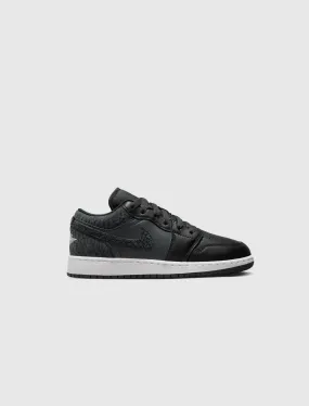 Air Jordan 1 Low SE Black Elephant GS - Buy Now!