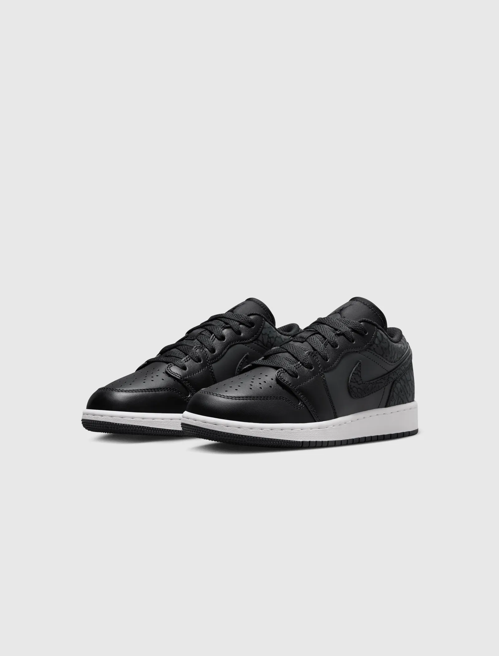 Air Jordan 1 Low SE Black Elephant GS - Buy Now!