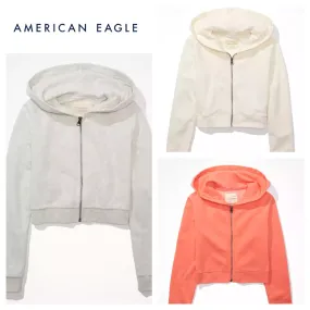 American Eagle Outfitters | Long Sleeve Logo Hoodies & Sweatshirts