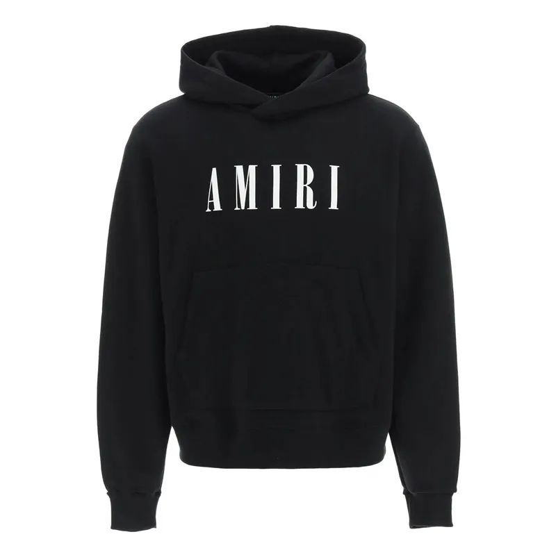 Amiri Street Style Hoodies - Cotton Long Sleeves with Logo