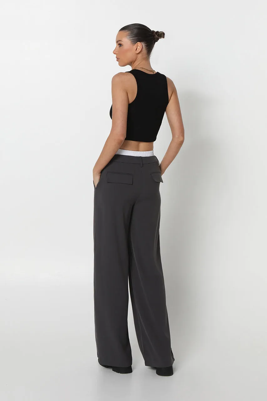 Amy Pants - Charcoal | Shop Now