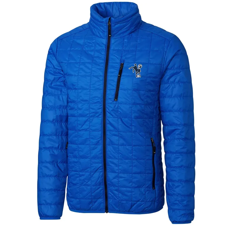 Andrew Historic Indianapolis Blue Quilted Jacket - William Jacket