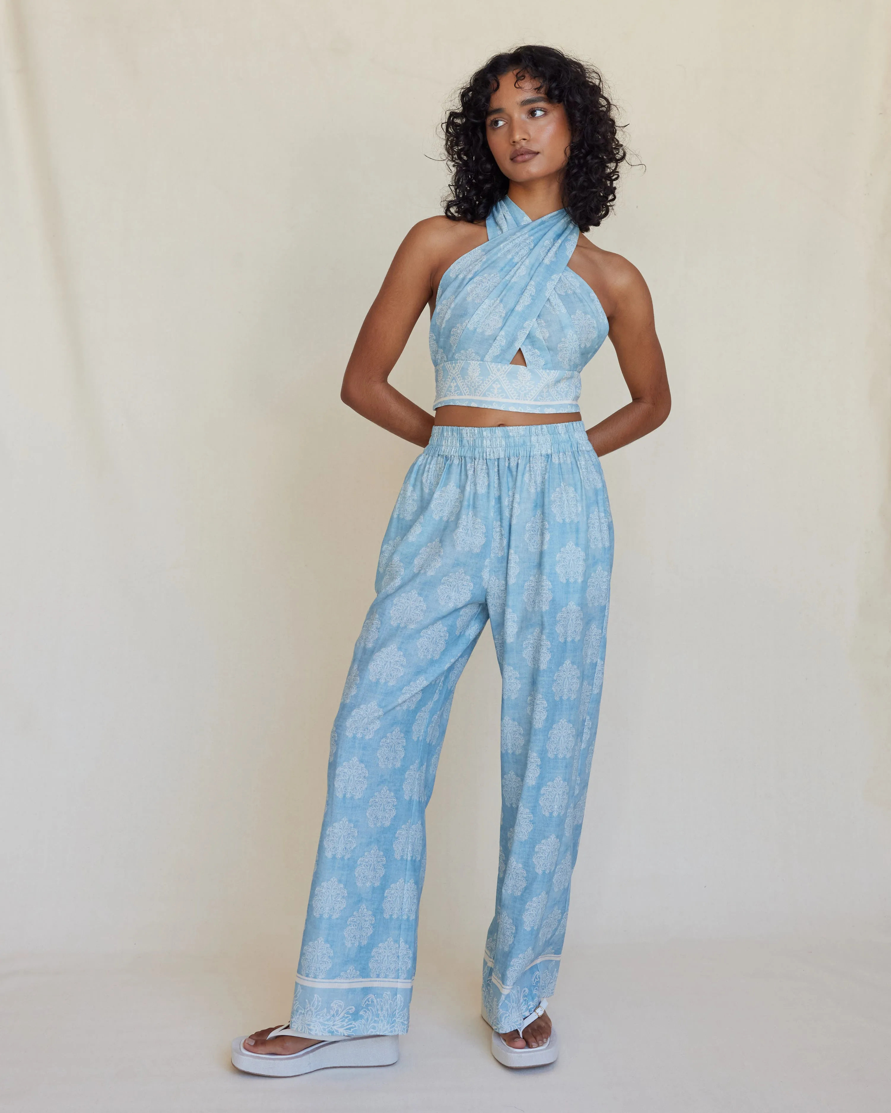 Anjali Linen Trousers