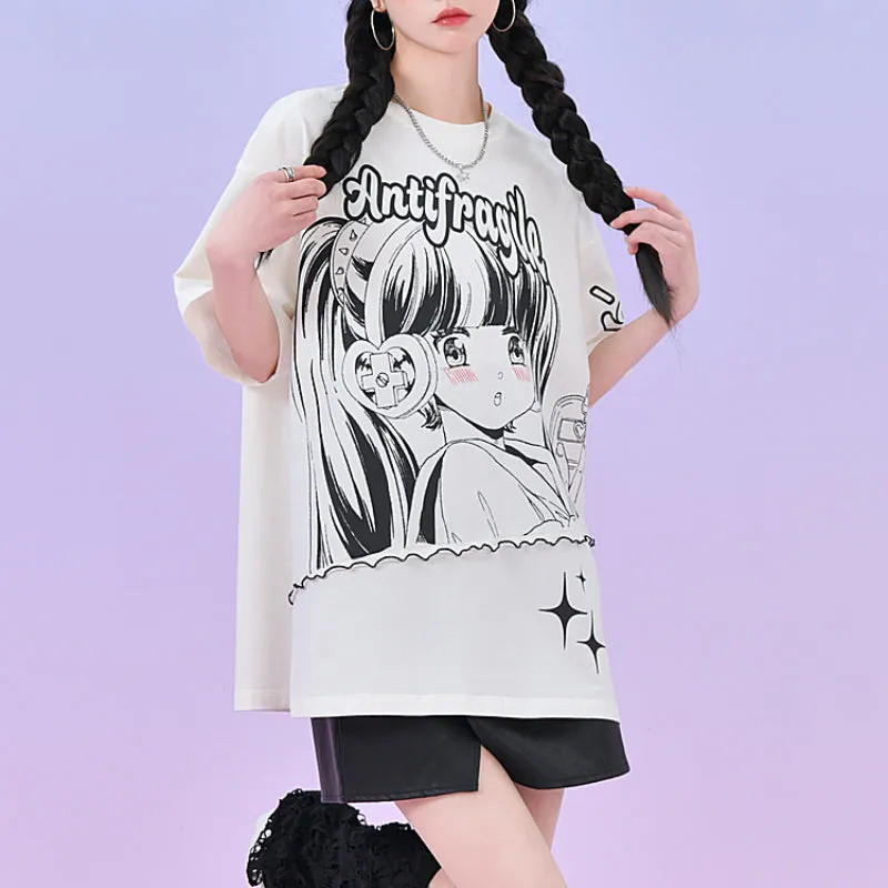 Anti-fragile Anime Girl Shirt | Cute Design | ON635