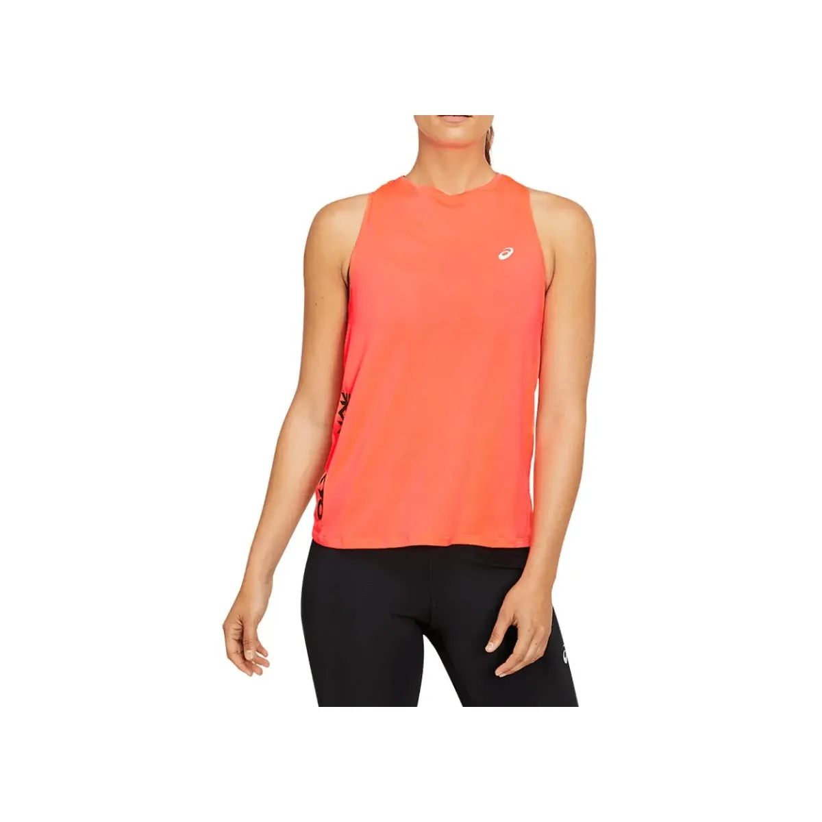 ASICS Future Tokyo Orange Women T-Shirt Sleeveless