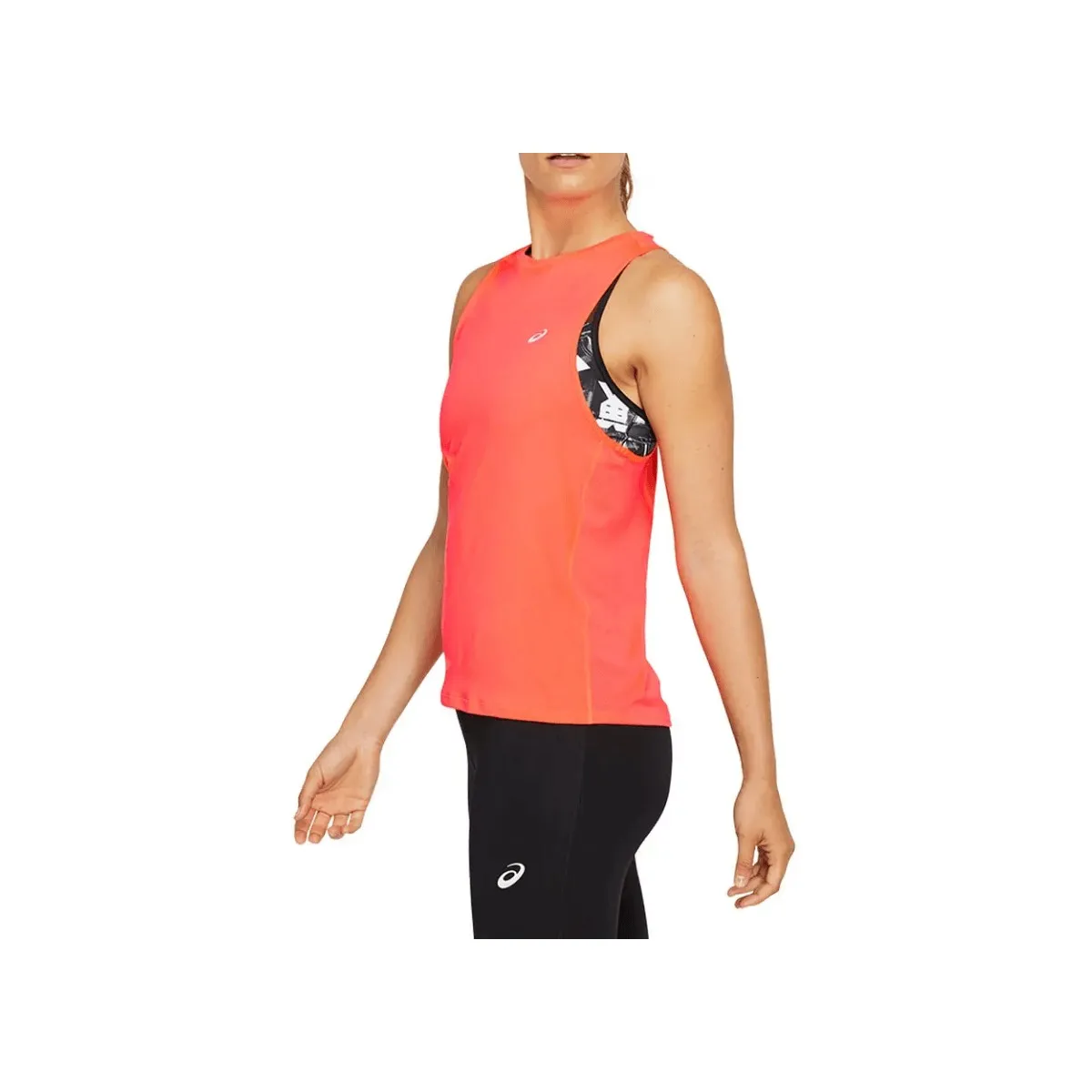 ASICS Future Tokyo Orange Women T-Shirt Sleeveless