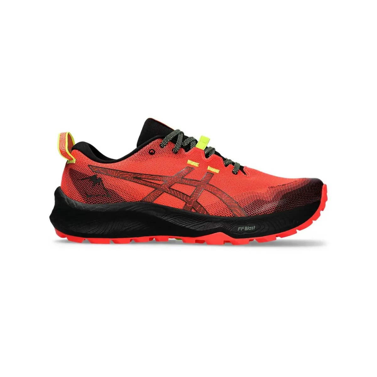 Asics Gel Trabuco 12 Red Black Running Shoes for Men - Buy Now