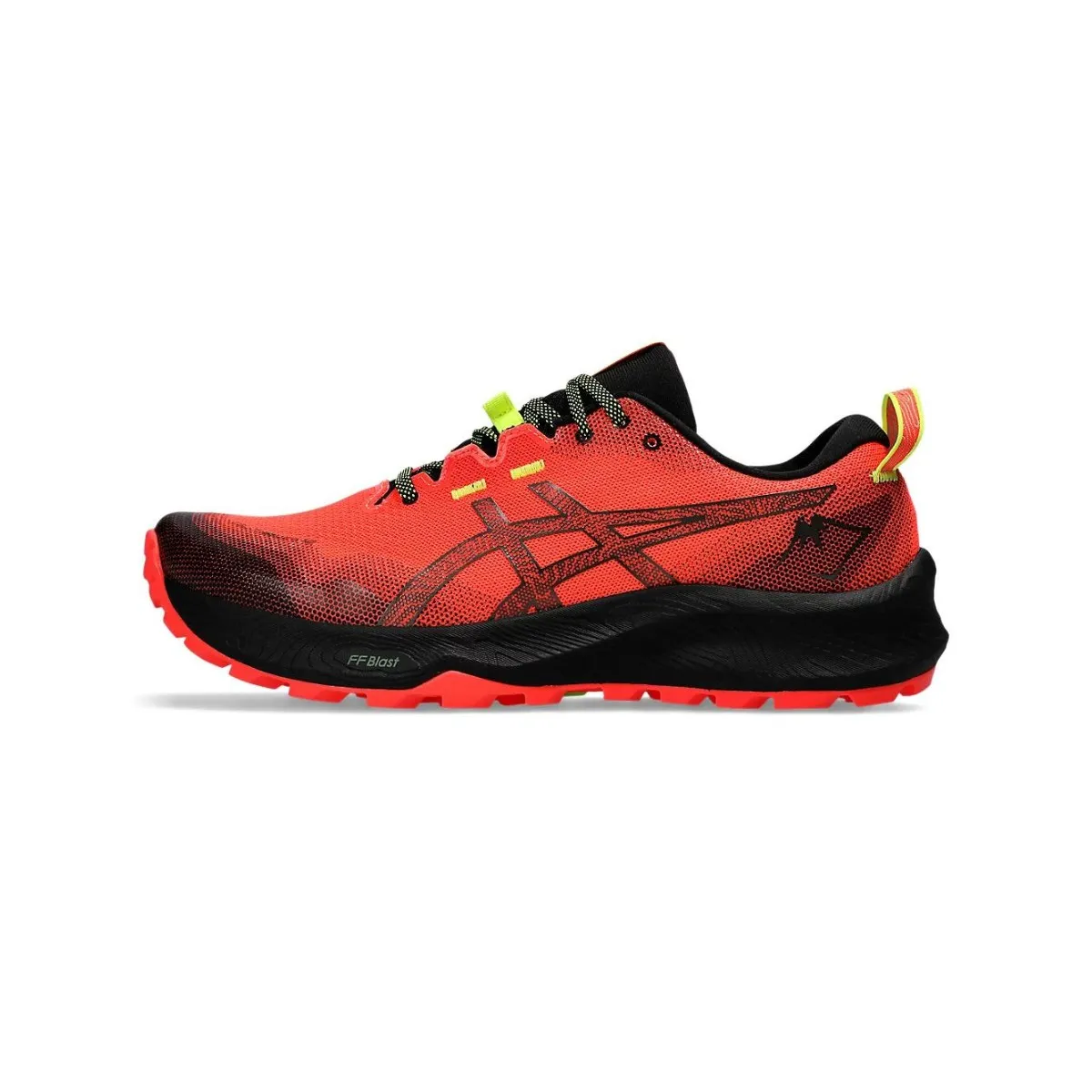 Asics Gel Trabuco 12 Red Black Running Shoes for Men - Buy Now