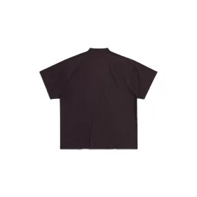 Balenciaga black oversized sample sticker t-shirt