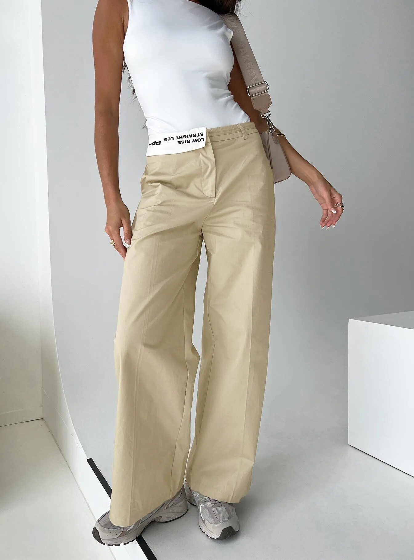 Beige Carazon Pants