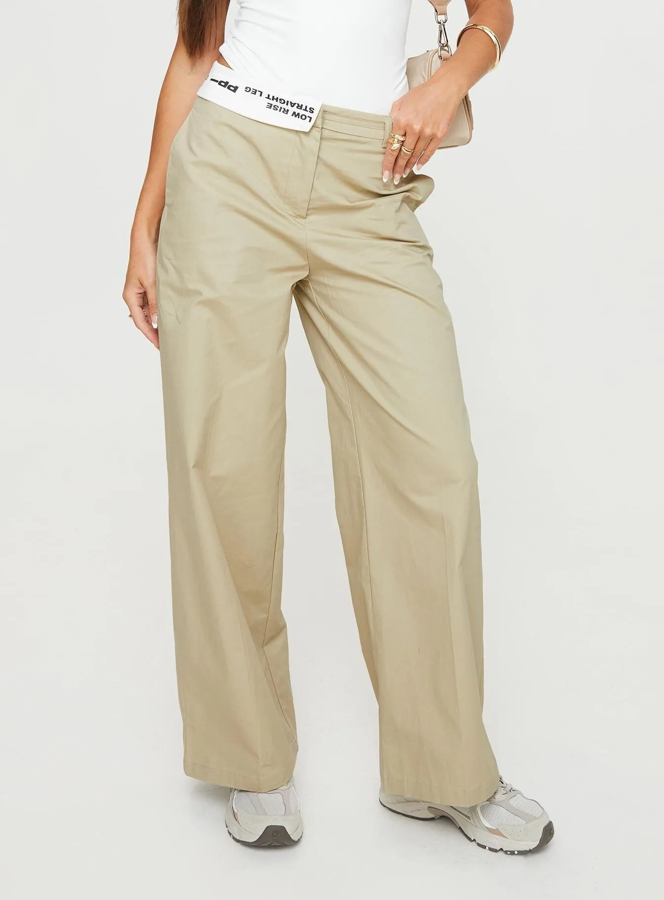 Beige Carazon Pants