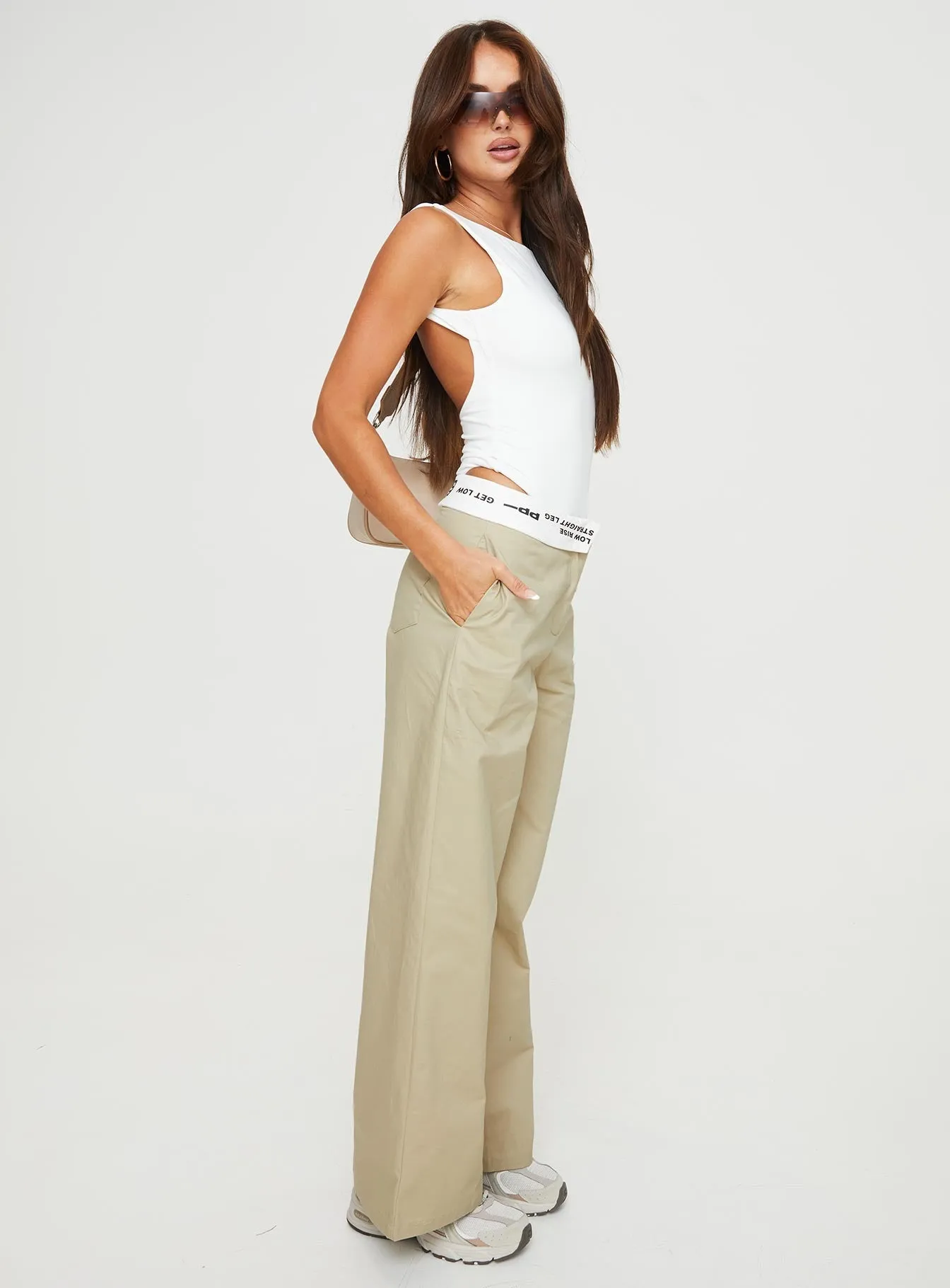 Beige Carazon Pants