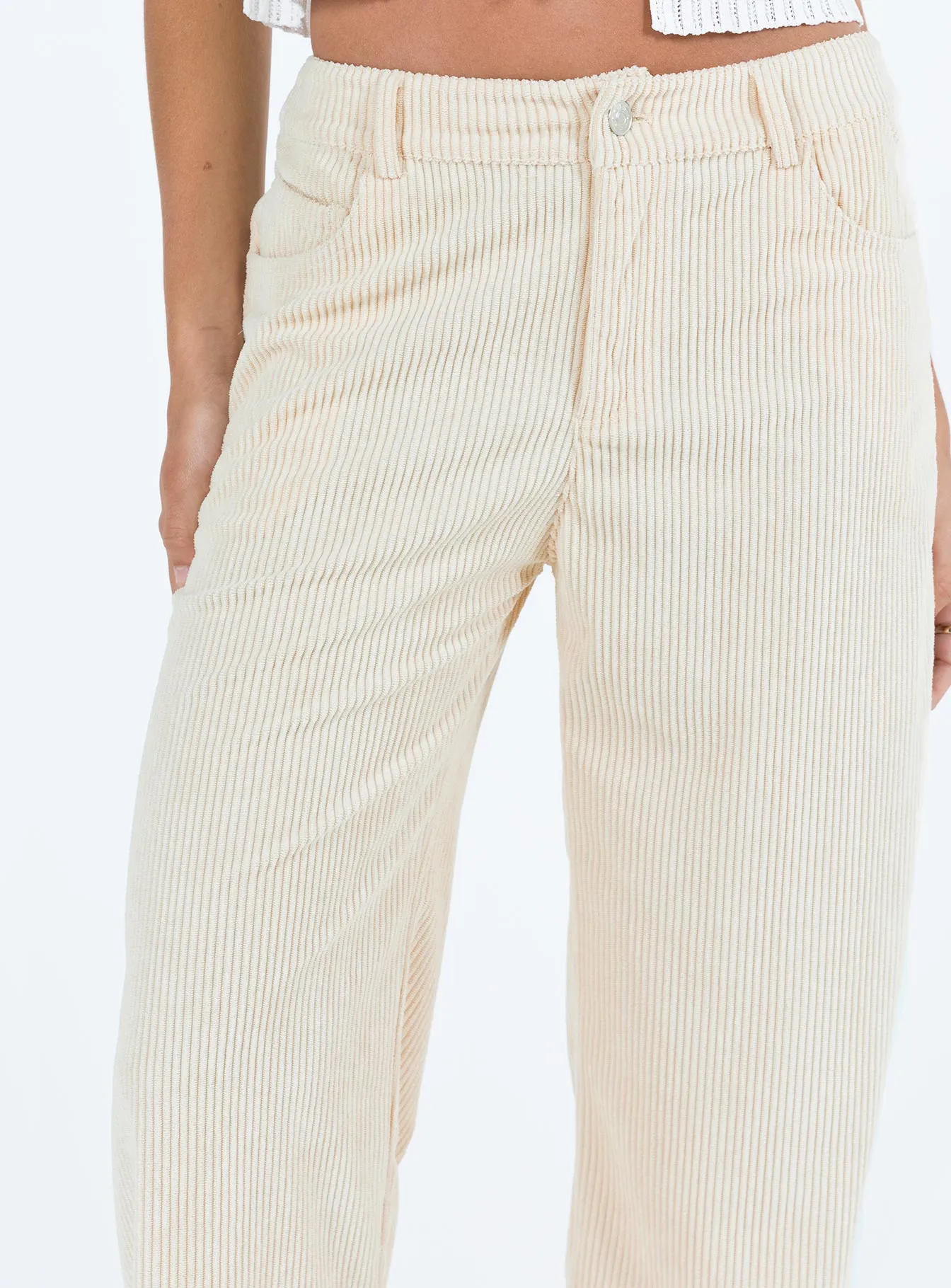 Beige Tanaka Trousers