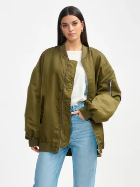 Bellerose Highway Jacket - Olive Green: Size 0 (UK 6/8)