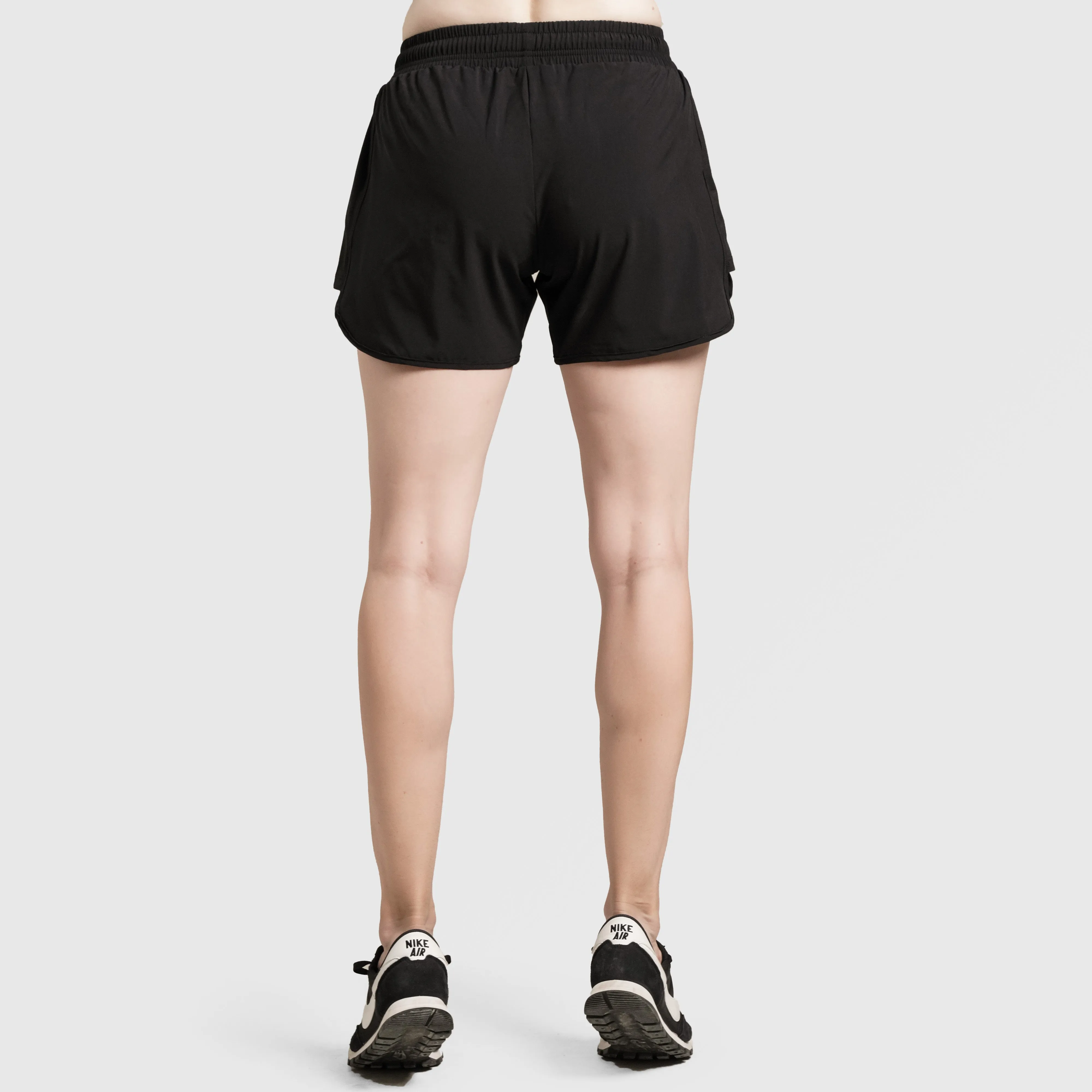 Black Drill Shorts