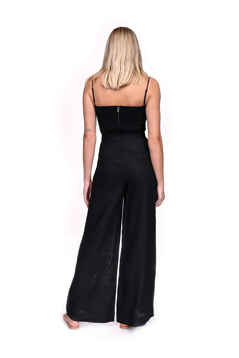 Black Josephine Pants