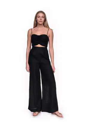 Black Josephine Pants