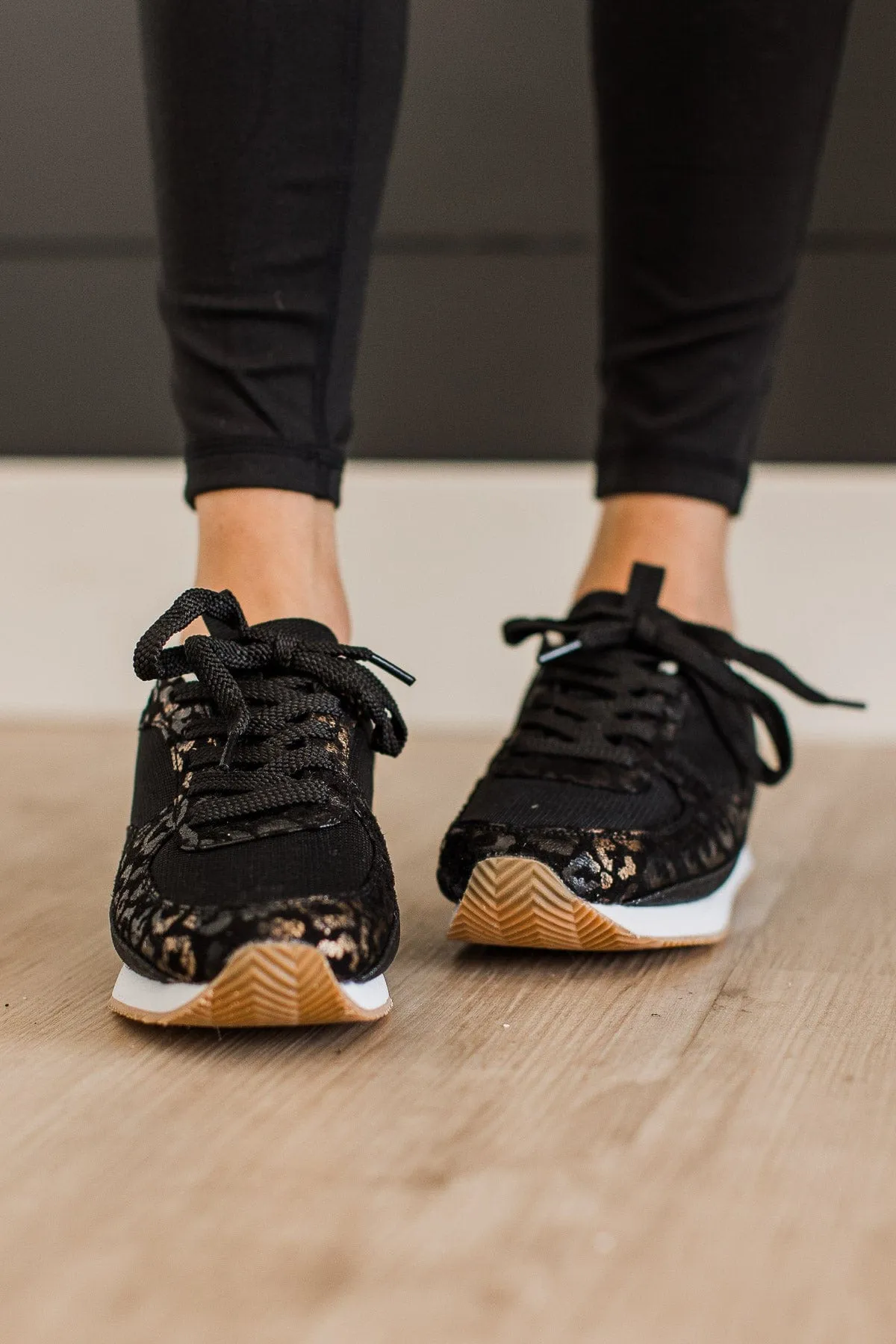 Black Leopard Very G Runner 2 Sneakers