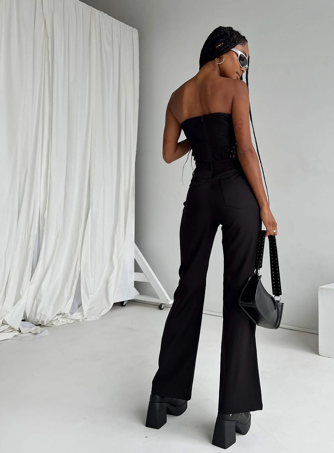 Black Lulu Pants