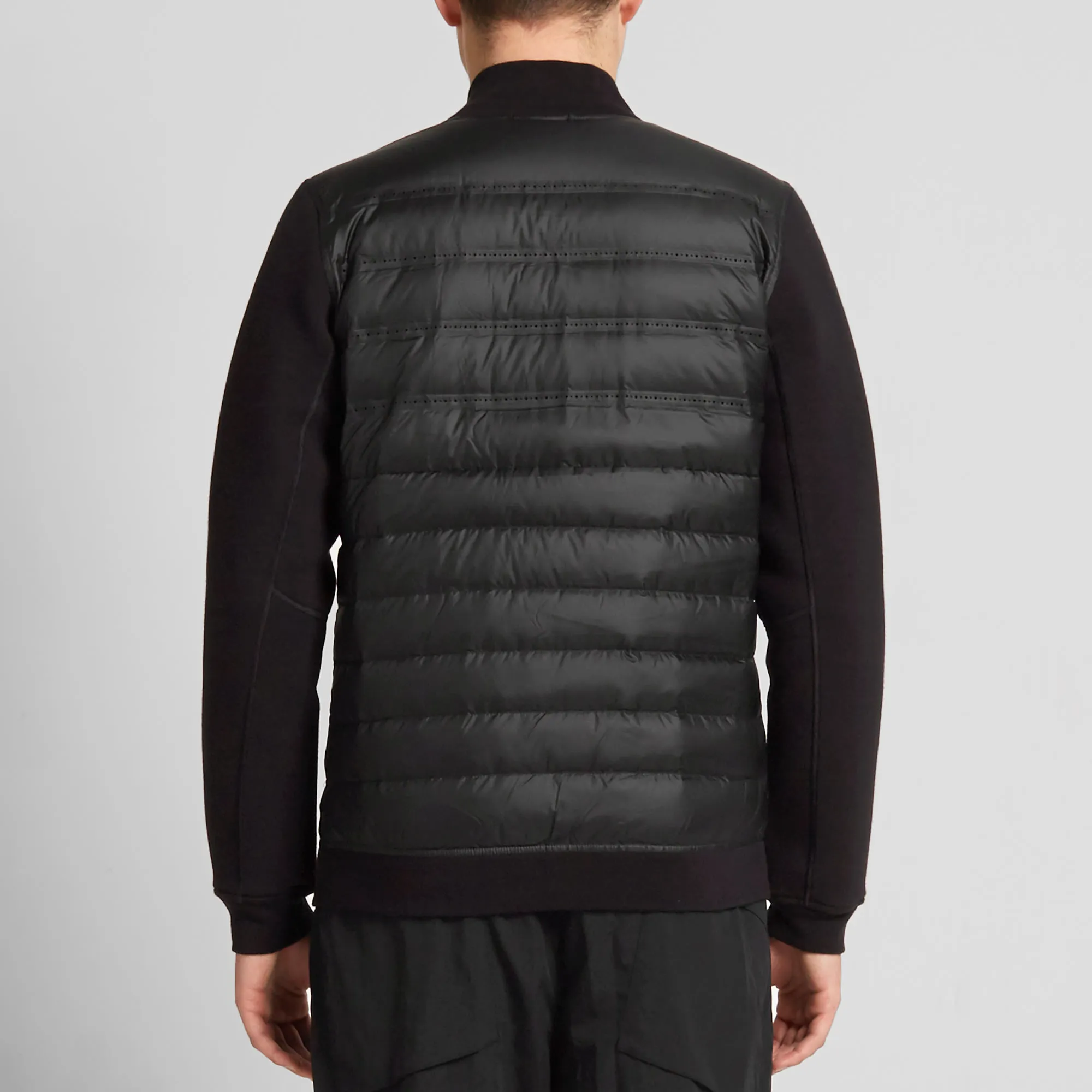 Black Nike Tech Fleece Aeroloft Bomber Jacket