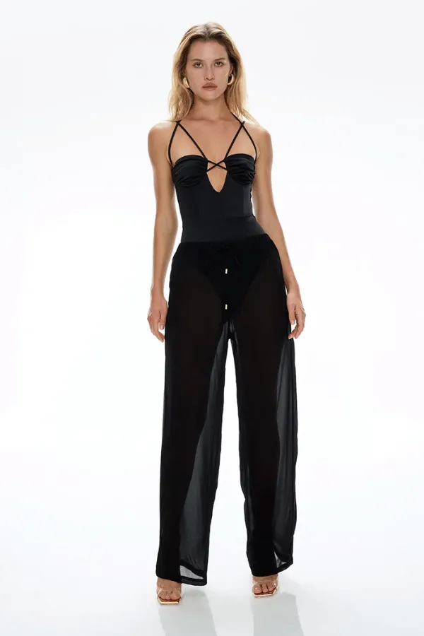 Black Oasis Pants