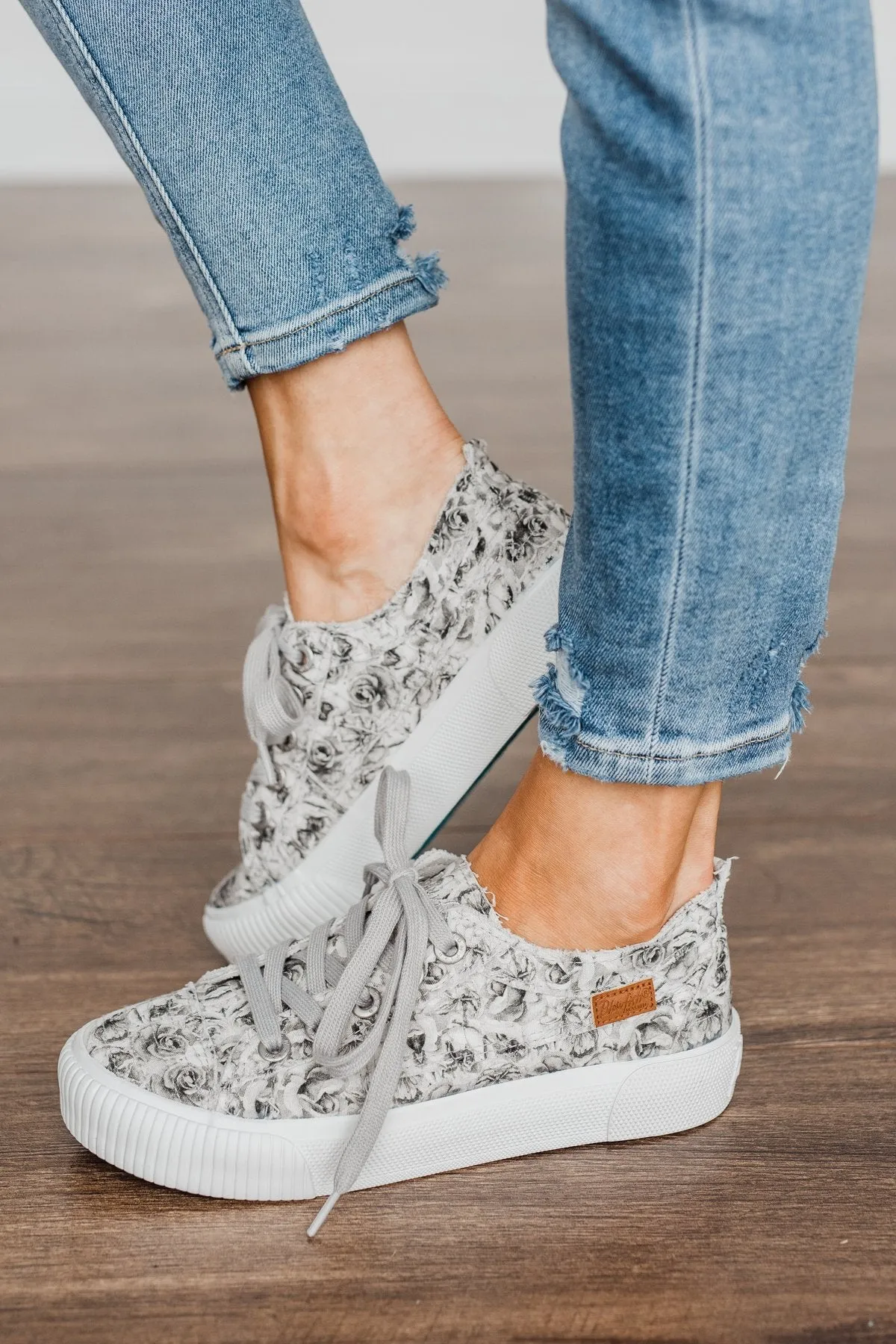 Blowfish Clay Sneakers - Wolf Gray Valley Rose