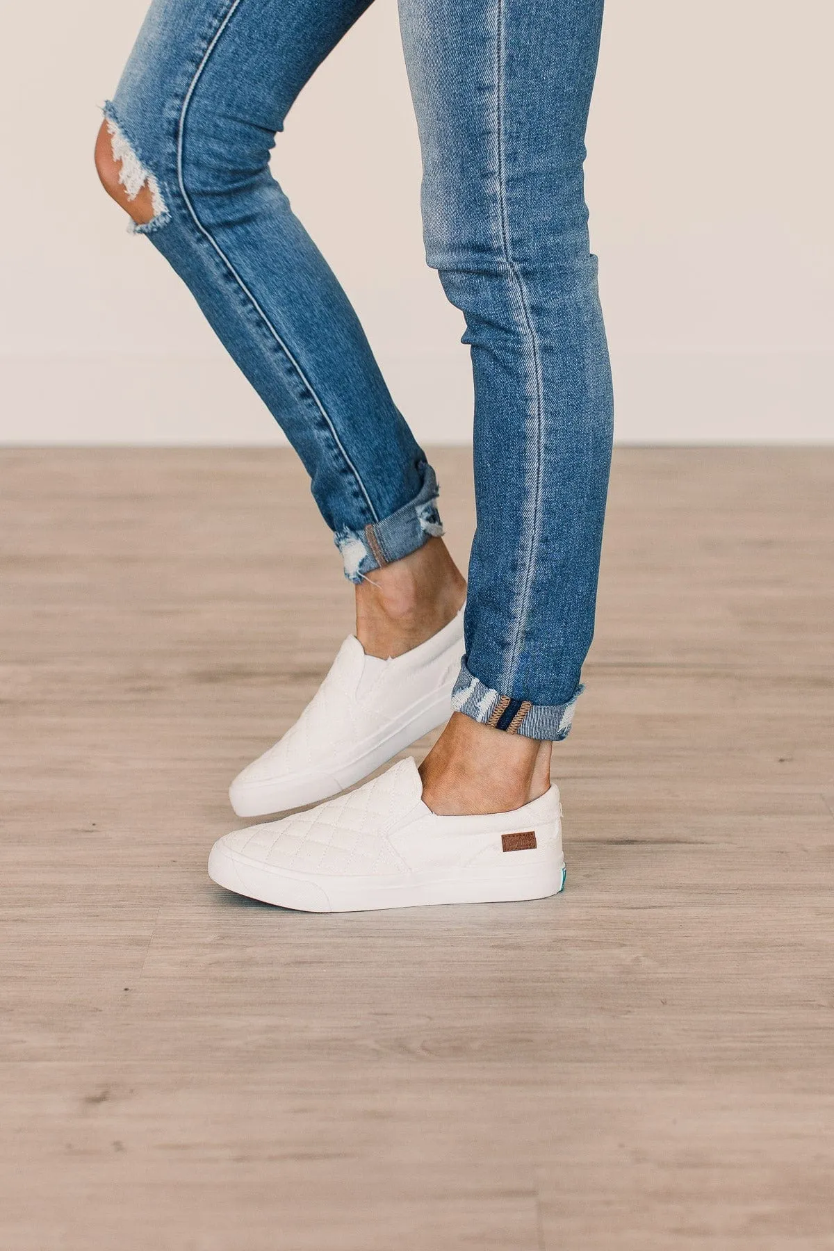 Blowfish White Hipster Sneakers - Press for Sale