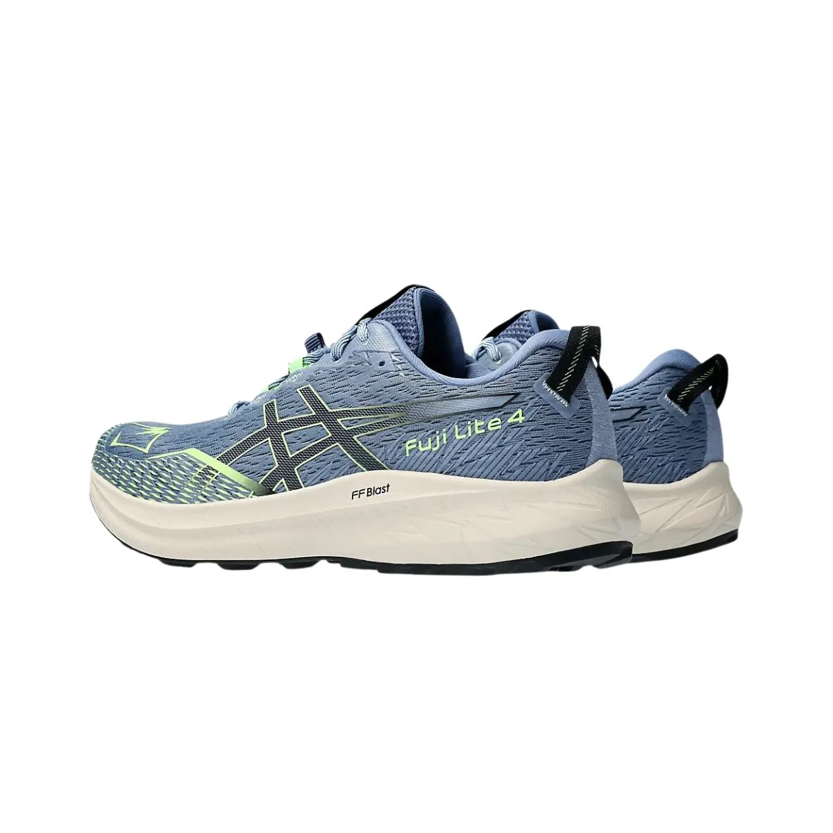 Blue Black ASICS Fuji Lite 4 SS24 Running Shoes