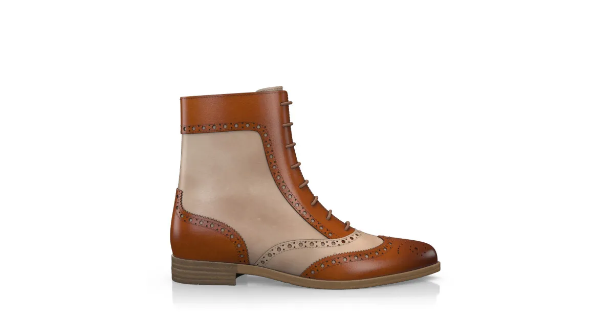 Brogue Ankle Boots 22708