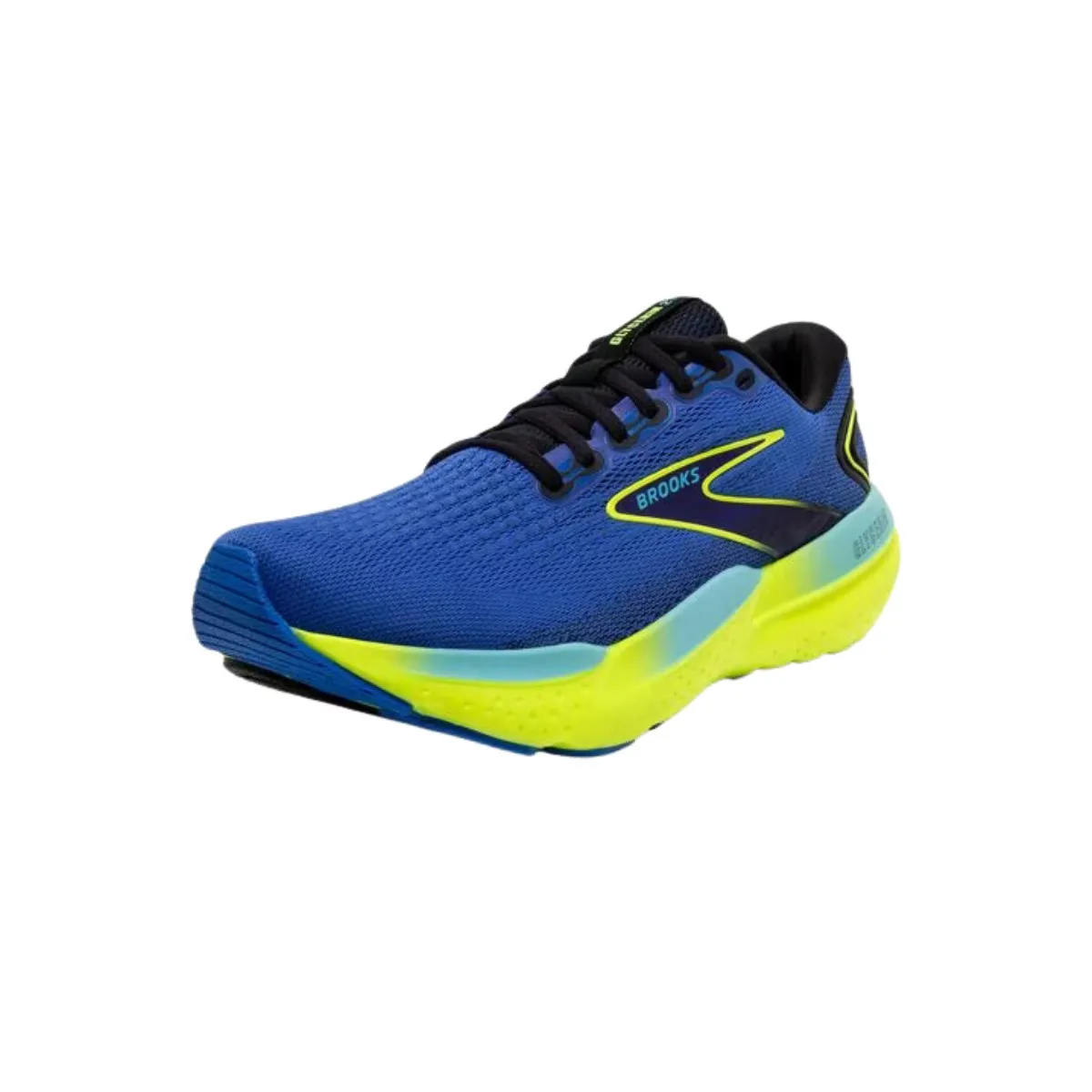 Brooks Glycerin 21 Blue Yellow SS24 Running Shoes