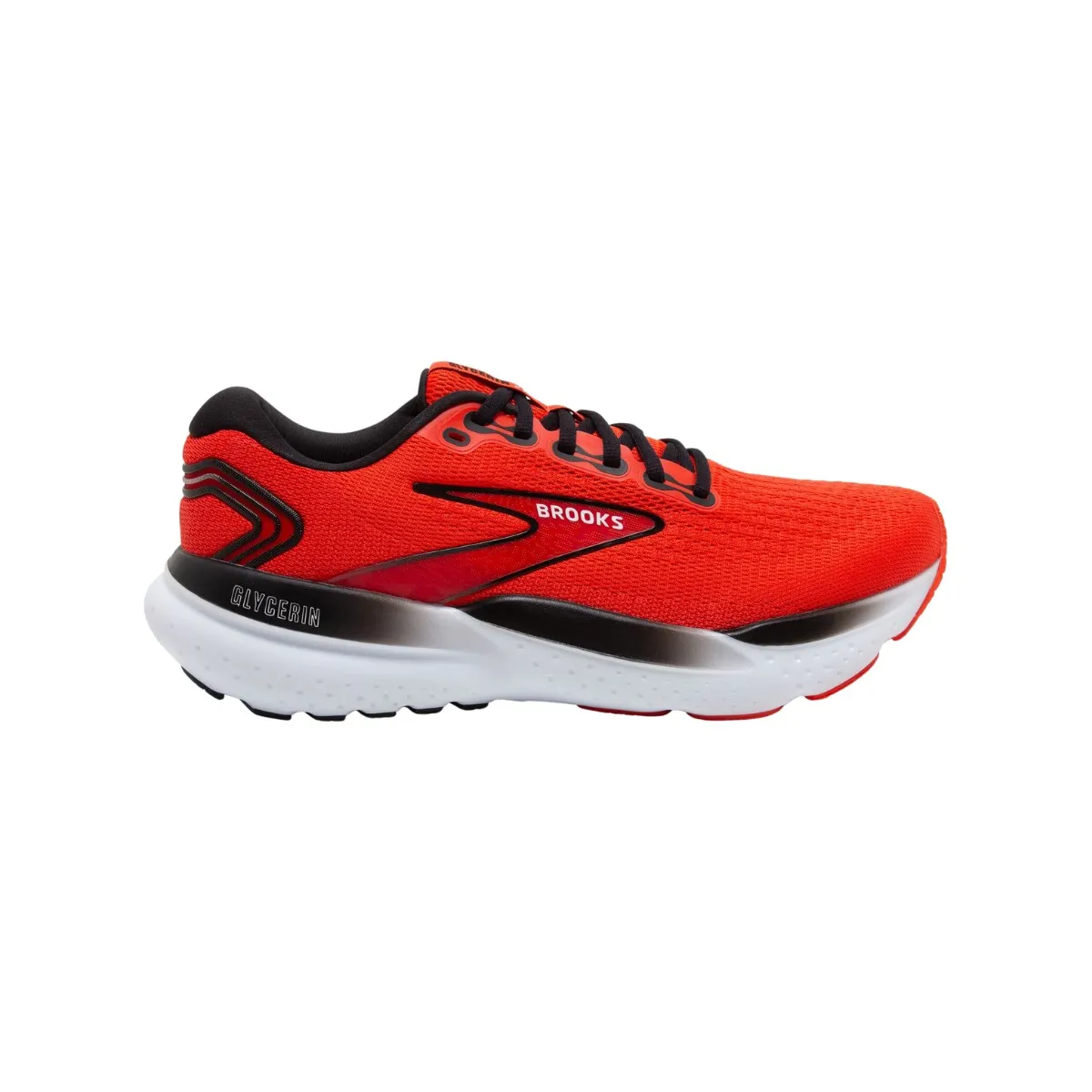 Brooks Glycerin 21 Red Black Running Shoes