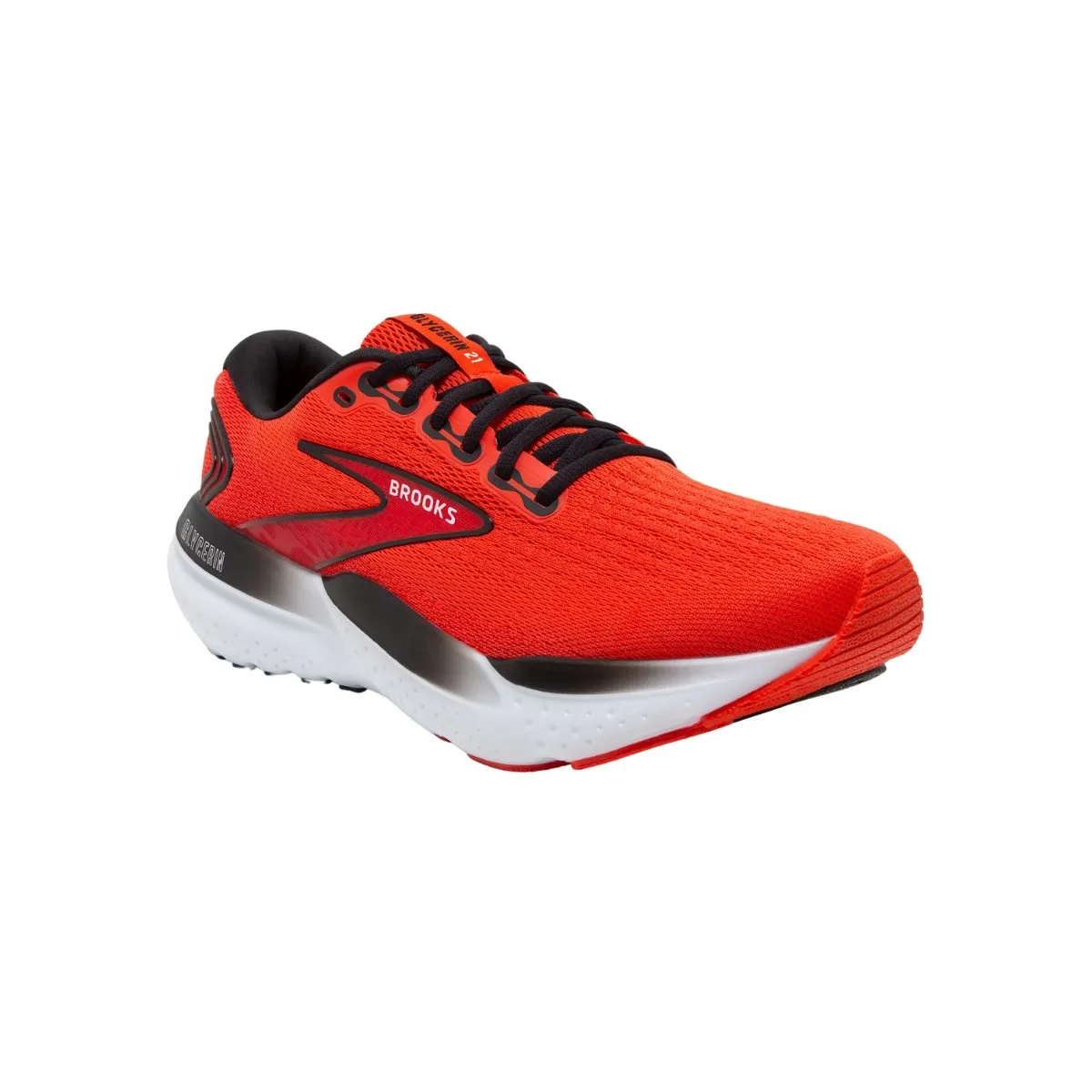 Brooks Glycerin 21 Red Black Running Shoes