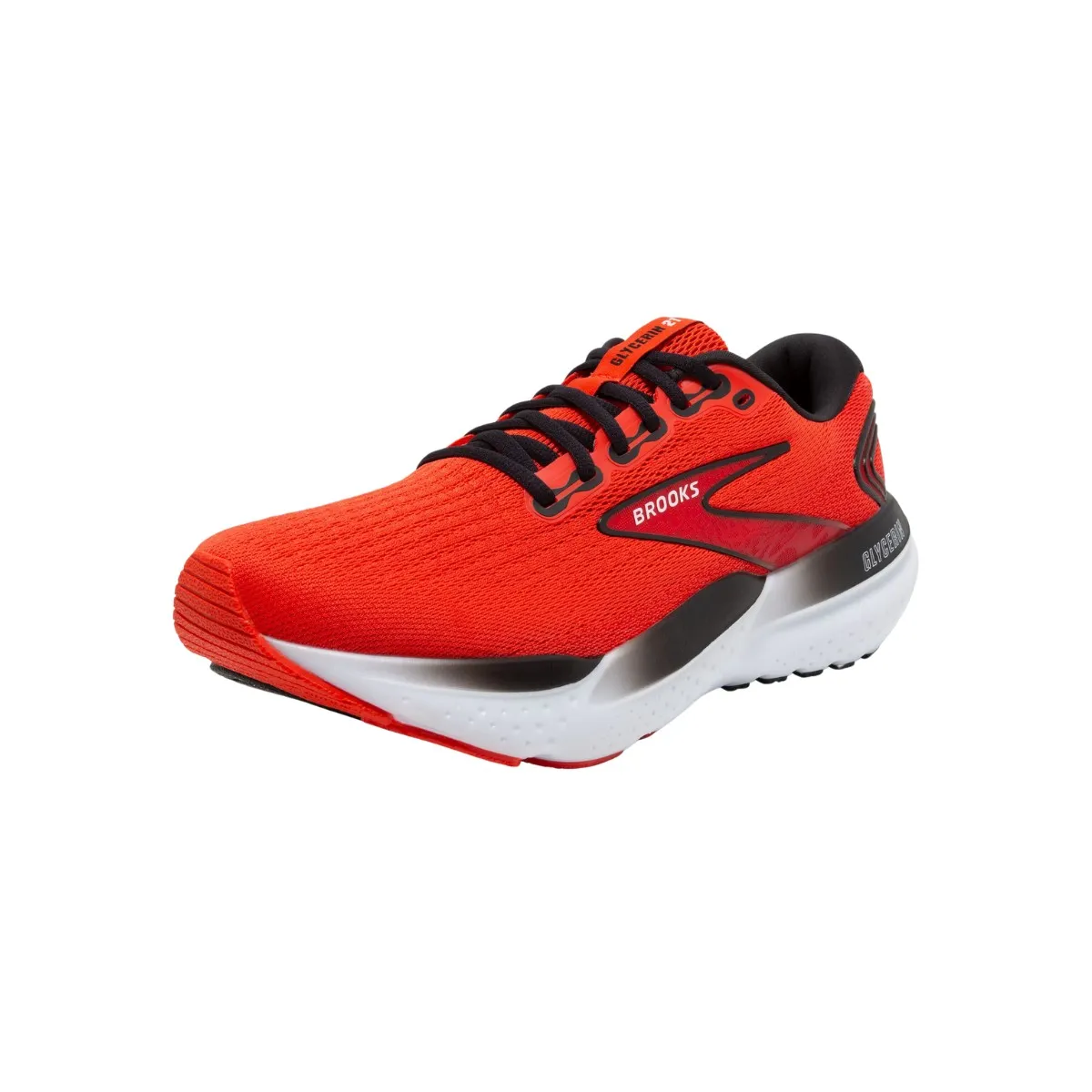 Brooks Glycerin 21 Red Black Running Shoes