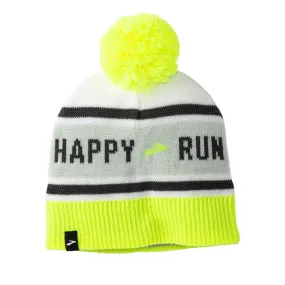 Brooks Pom Beanie | Run Happy | Nightlife