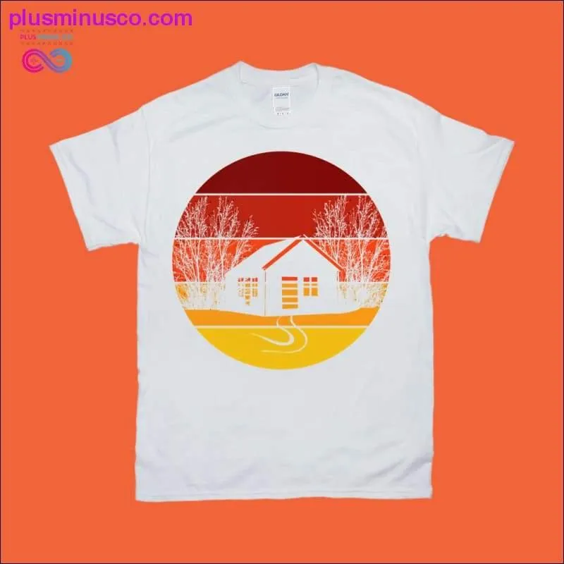 Cabin in Woods | Vintage Sunset Shirts