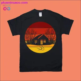 Cabin in Woods | Vintage Sunset Shirts