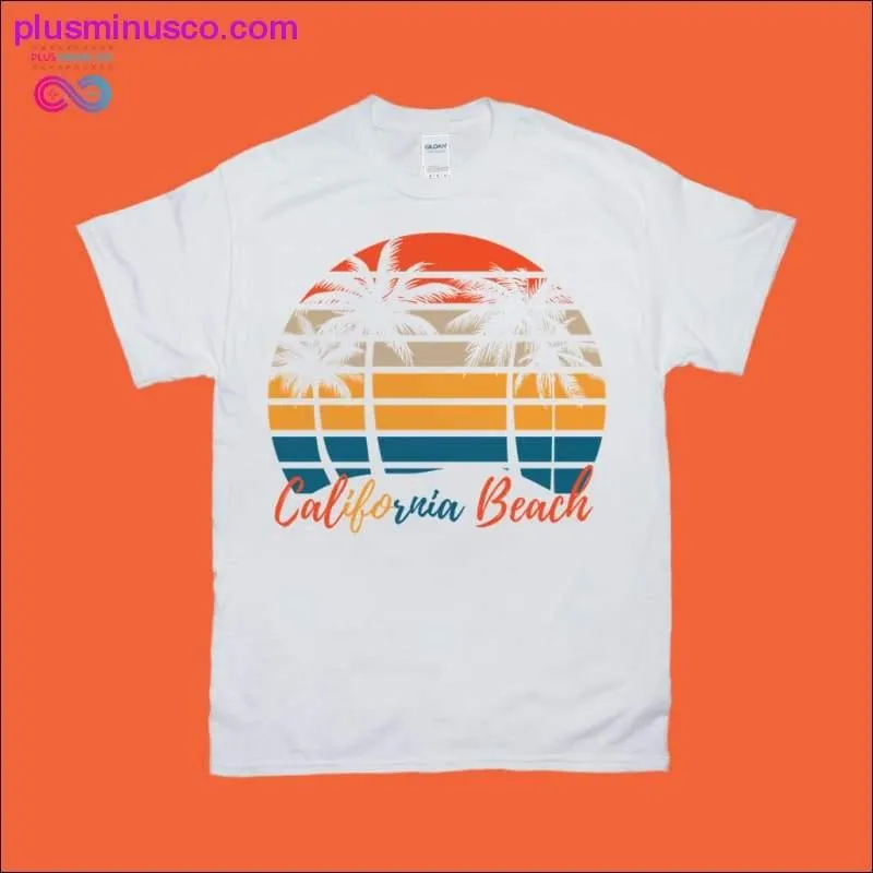 California Beach | Retro Sunset Tee