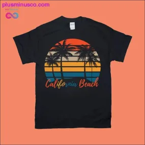 California Beach | Retro Sunset Tee