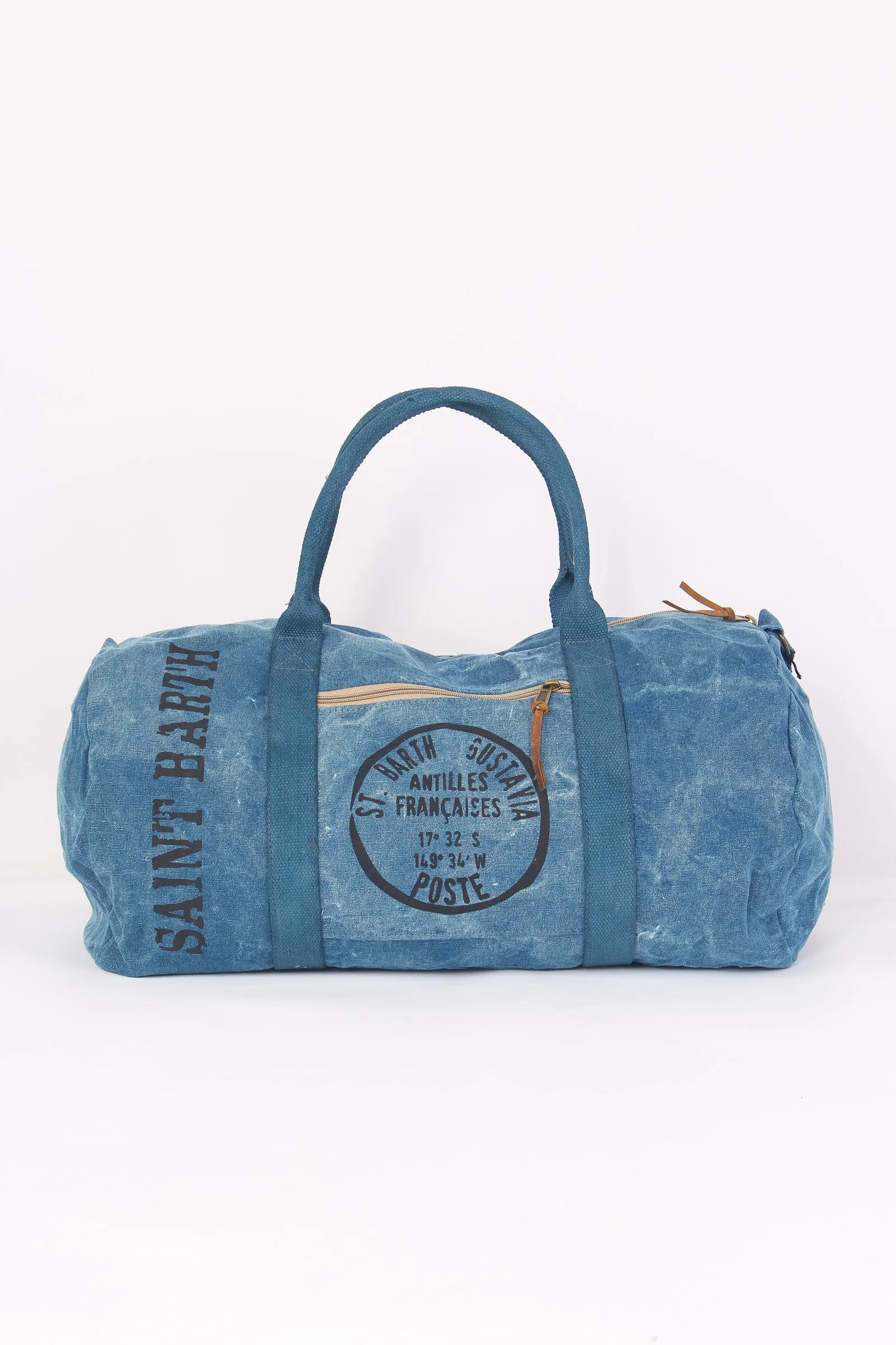 Canvas Denim Duffle Bag