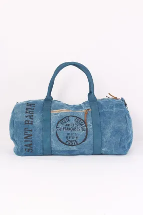 Canvas Denim Duffle Bag