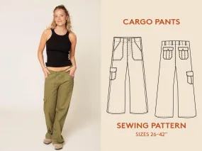 Cargo pants sewing pattern - seacaddie